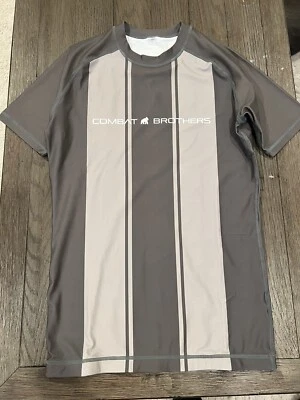 Camisa de compresión para hombre Combat Brothers Wrestling Jiu Jitsu MMA Rashguard M Foto 1 de 4