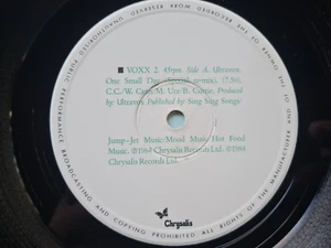 One small day Ultravox (Special Re - Mix Extra) Limited edition and numbered - Picture 1 of 4