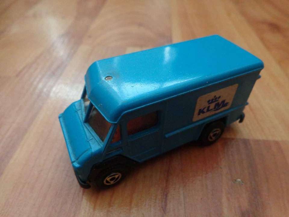 Vintage EFSI Holland 1/64 Clásico Comercial 302 Azul Klm Airlines Camión Modelo - Imagen 1 de 1