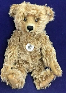 NUEVO Alemán Steiff 1922 Réplica Oso de Peluche #403248 Mohair Caramelo Puntas - Imagen 1 de 13