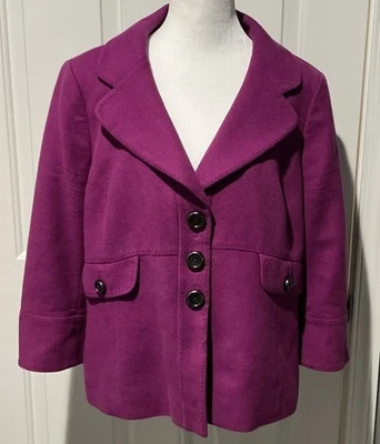 Classiques Entier кнопка кардиган Blazer куртка верхний розовый женщин XL - Изображение 1 из 4