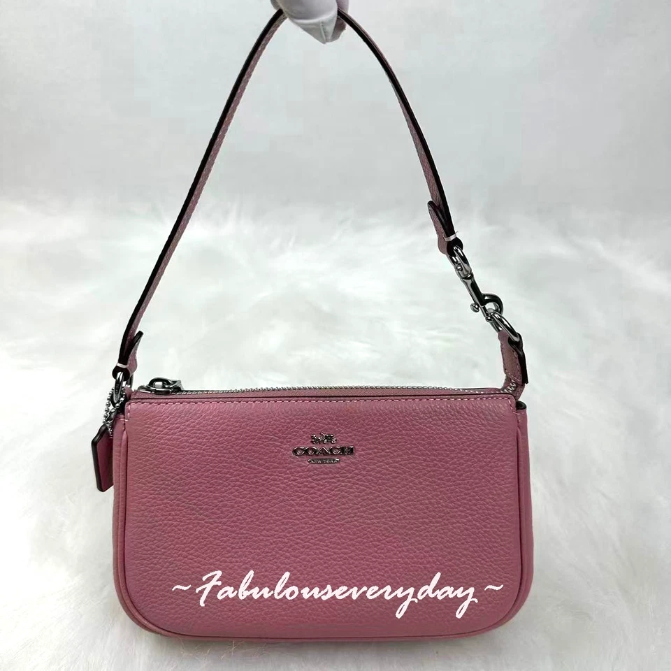 Coach Nolita 19 Mini Shoulder Bag -CW426 Iris Purple - SHIPS TODAY