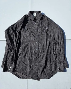 ELY Cattleman Pearl Snap Shirt Mens XXL All Over Print - Picture 1 of 5