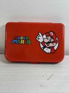 Red Super Mario 3DS DS Case Nintendo DS Hard Storage / Holder Case - Picture 1 of 5