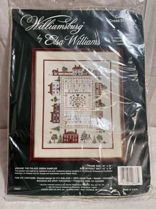 Williamsburg Elsa Williams Around The Palace Green Sampler Counted Cross Stitch  - Bild 1 von 5