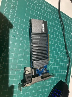 Asus GeForce GT710 2GB DVI-D, HDMI, VGA GRAPHIC CARD, GT710-SL-2GD5-BRK - Image 1 of 2