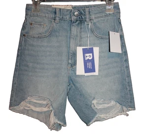 DL1961 Emilie High Rise Vintage 6.5" Jean Shorts Size 23 (25x6.5 Actual) NEW - Picture 1 of 2