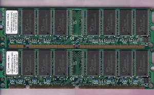 256MB 2x128MB PC-100 MOSEL VITELIC V436416S04VCTG-10PC Ram Memory Kit PC100 SDR - Picture 1 of 2