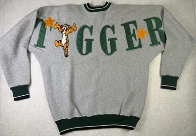 Sudadera De Colección Años 90 Disney Parks Tigger Cuello Redondo "De Gran Tamaño" Mediana Foto 1 de 4