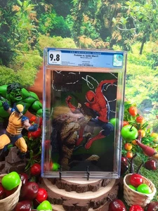 Predator vs. Spider-Man #1 CGC 9.8 NM FOIL Greg LAND 🔑 First Appearance SKINNER - Picture 1 of 3