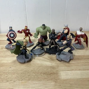 Disney Infinity 2.0 Marvel Avengers and More Lot of 9 - Picture 1 of 11
