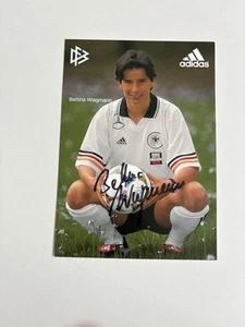 Bettina Wiegmann DFB Autogrammkarte Original Signiert - Bild 1 von 2