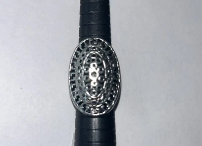 Sterling Silver Chunky Ring Thumb/Finger Ring 6 Or 6.25 Specify Size, Please - Image 1 of 3