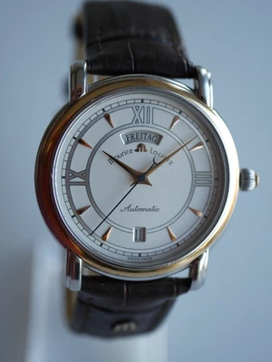 Maurice Lacroix Pontos Day Date Automatic Stahl / Gold Ref. 09777 - Bild 1 von 4