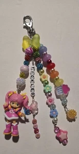 Rainbow Brite Cosquillas Rosa Llavero Bolso Dije - Imagen 1 de 1