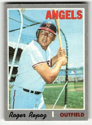 1970 Topps Roger Repoz #397 California Angels MID GRADE NO CREASES! - Image 1 of 2