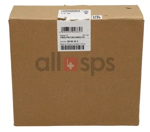 PHOENIX CONTACT STROMVERSORGUNG TRIO-PS/1AC/24DC/10 - 2866323 (NO) - Picture 1 of 2