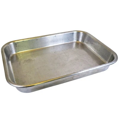 1960s-70s Mirro Aluminum Rolled Edge Baking Pan 5475M 14x10x2 Mid-Century JRB - Image 1 of 4