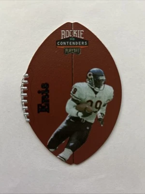 Curtis Enis 1998 Playoff Contenders Leather Footballs Silver #14 Rookie RC - Image 1 of 2