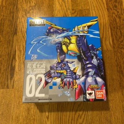 Digivolving Spirits 02 Metal Garurumon Digimon Adventure Bandai de Japón Foto 1 de 2