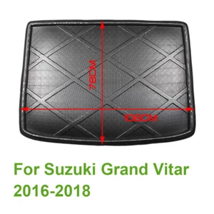 Protector de piso alfombrilla de carga bandeja maletero trasero para Suzuki Grand Vitara 2016-2018 - Imagen 1 de 2