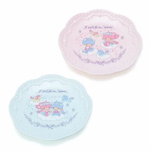 Sanrio Shop Limited Little Twin Stars Plate Set Aurora Unicorn Series H 5.9 inch - Picture 1 of 4