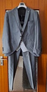 Herren Anzug von Roberto Vicentti Gr. 54 Mit Weißen Hemd - Bild 1 von 22