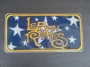 LeAnn Rimes 1998 vintage tocador de metal placas música country - Imagen 1 de 8
