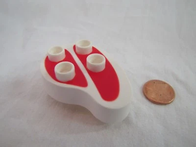 Lego Duplo Red Meat Steak Food For Zoo Animals Grocery Shop Town House - Image 1 of 3