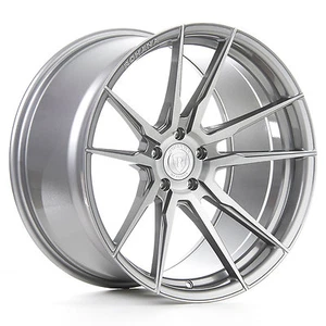20” ROHANA RF2 BRUSHED TITANIUM CONCAVE WHEELS AUDI B8 A5 S5 2009 - PRESENT - Picture 1 of 2