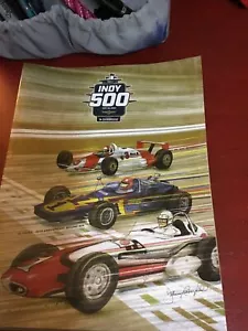 2021 INDY 500 PROGRAM INDIANAPOLIS MOTOR SPEEDWAY HELIO CASTRONEVES ANDRETTI - Picture 1 of 3