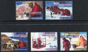 1997 Australia Territorio Antártico 50 aniversario de ANARE conjunto de 5 usados - Imagen 1 de 1