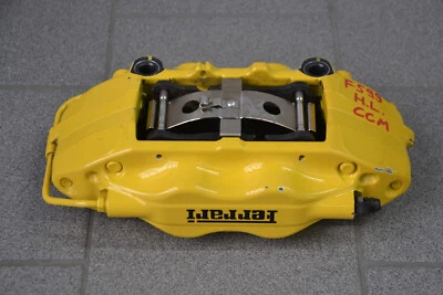 Pinza de freno trasera izquierda Ferrari 599 GTB 612 CCM LH amarilla 227803 Foto 1 de 4