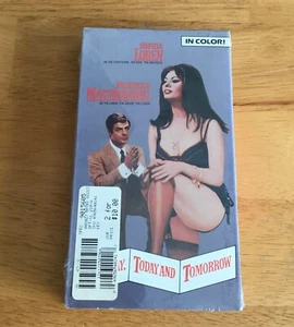Yesterday, Today and Tomorrow Sophia Loren 1988 VHS Factory Sealed - Picture 1 of 2