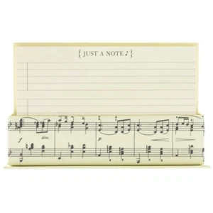 Vintage Musical Note - Flat Notes & Envelopes - 50 ct - Picture 1 of 3