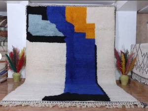 Moroccan rug - Berber rug - Custom Moroccan rug - Beni ourain rug Handmade rug - Picture 1 of 4