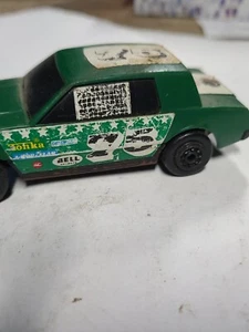 VTG TONKA METAL & PLASTIC GREEN TOY RACE CAR #75 GOODYEAR/CRAGER/BELL HONG KONG - Picture 1 of 6