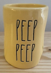 Rae Dunn PEEP PEEP Yellow Easter Candle~Lemon Meringue Scent NEW - Picture 1 of 2