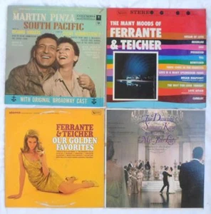 4 LP Vinyl Records My Fair Lady Sammy Kaye South Pacific Ferrante & Teicher - Picture 1 of 1