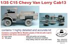 Lz Models 1/35 C15 Cab 13 Chevy Van Camion À Plateau Camion (Plastique) 35432