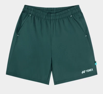 YONEX 2025 Unisex Tennis Shorts Sportswear Pants Training Green NWT 255PH004U - Image 1 of 4