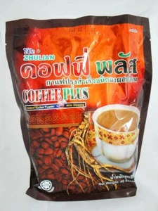 Zhulian Powder Coffee Plus Instant Coffee with Ginseng (40 Sachets) - Picture 1 of 3