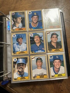 1987 - 1988 - 1989 Topps Baseball Cards Complete Set (3 sets of 132 cards) - Picture 1 of 10