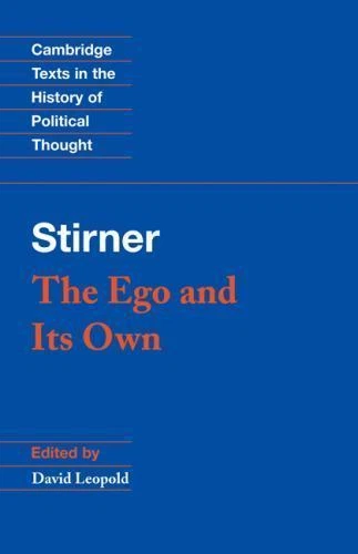 Stirner: The Ego and its Own [Cambridge Texts in the History of Political Though - Image 1 of 1