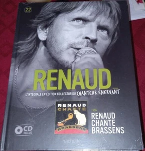 NEUF SCELLE RENAUD CHANTE GEORGES BRASSENS LIVRE + CD DE L 'INTEGRALE HACHETTE - Afbeelding 1 van 1