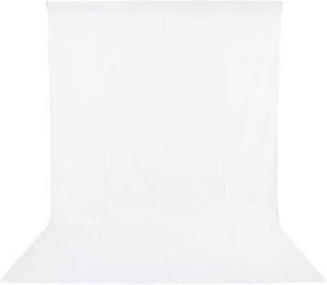 PRO Photo Studio 100% Pure Muslin White Curtain Neewer® 6 x 9FT  - Picture 1 of 9