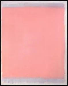 Mark Rothko, Special Lithograph “Untitled” (pink with blue ), 1968. With COA. - Picture 1 of 4