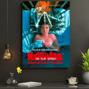 A NIGHTMARE ON ELM ST 1984 CANVAS PRINT UNFRAMED 40x60cm FREE POST - Bild 1 von 6