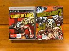 Borderlands 1 & 2 Ps3 Playstation 3 Complete With Manual Free Tracked Post