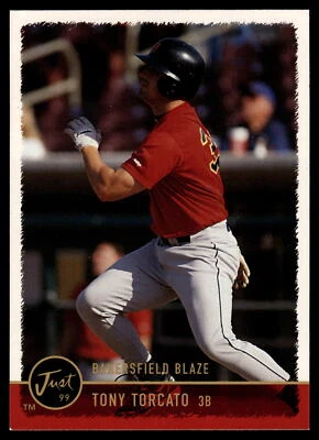 1999 Just Tony Torcato #142 Bakersfield Blaze Baseball Card - Image 1 of 2